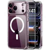 ESR iPhone 17 Pro Max/18 Pro Max HaloLock MagSafe Classic Hybrid-sett - Klar
