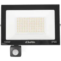 Keltin LED-lys 100 W med bevegelsessensor, kaldhvit 6500K (10)