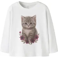 Name It Mini Printet Langermet Topp
