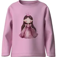 Name it Printet Langermet Topp