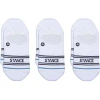 Stance Basic 3 Pack No Show Socks hvit