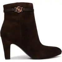 GUESS for woman. FLFOTISUE10 Brown Otis Leather Ankle Boots (37), 3 to 5 cm, Zip, Casual