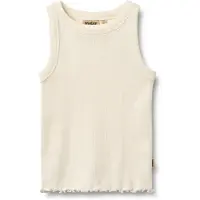 Wheat Topp - Rib - Minka - Ivory - - 5 år (110) - Singlet