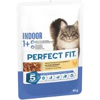 Perfect Fit Indoor 1+ - Sparepakke: kylling & laks (52 x 85 g)