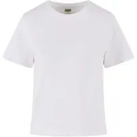 Urban Classics Organic Boxy T-skjorte hvit
