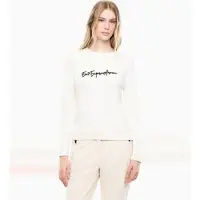 EA7 for woman. 7W001546_AF26684 Jumper Vela white (XS), Casual, Polyester