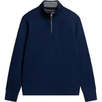 Superdry Core Pique Henley Halv Glidelås Genser