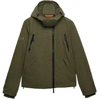Superdry for man. M5012422A Hooded MF Arctic Jacket green (M), Casual, Recycled Polister