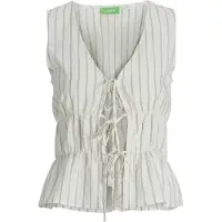 JJXX Almira Linen Ermeløs Bluse