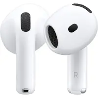 Apple AirPods 4 - True wireless-hodetelefoner med mikrofon - ørepropp - Bluetooth - hvit