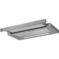 Electrolux 600 LFP616X teleskopisk avtrekkshette 600 m³/h, 59,8 cm, grå