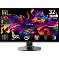 MSI MAG 322UP E16 - OLED-skjerm - gaming - 32" (31.5" synlig) - 3840 x 2160 UHD @ 165 Hz - 1000 cd/m² - 1500000:1 - DisplayHDR 400 True Black - 0.0...