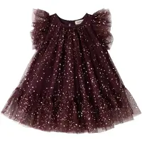 MarMar Kjole - Tulle - Daya - Deep Mulberry - - 3 år (98) - Kjole