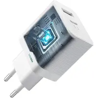 OPPO SuperVOOC 45W USB-A + USB-C Wall Charger - White