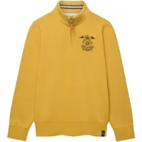 Superdry Gothic Varsity Halv Glidelås Genser