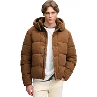 Superdry Premium Cord Pufferjakke