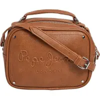 Pepe Jeans for woman. PL031563 Bassy Icon brown bag (OSFA), Casual, Polyurethane
