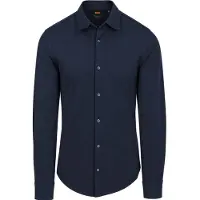 BOSS Mysoft Skjorte Navy Mørkebå Størrese