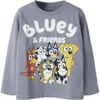Name It Mini Alex Bluey Langarmet T-skjorte