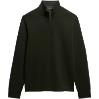 Superdry Core Pique Henley Halv Glidelås Genser