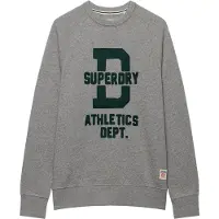 Superdry Ath Felt Applique Relaxed Crew Collegegenser
