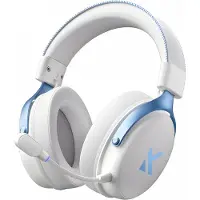 MCHOSE V9 Pro Wireless Gaming Headset - Sky White