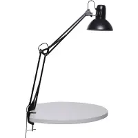 MAUL MAULstudy klemmelampe, svart, høyde 44 cm, metall