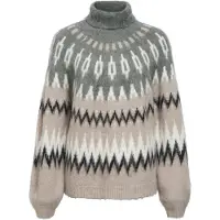 Object Mønstret Strikket Pullover