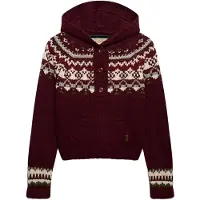 Superdry Fairisle 1/2 Button Hoodie Hetteskjorte
