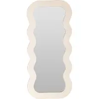 Home Styling Collection dekorativt speil med bølget ramme 37 x 80 cm
