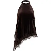 Vila Vialindra Asymmetrisk Halterneck Topp