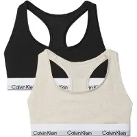Calvin Klein Lv00qf8494 Bralette Bh 2 Enheter