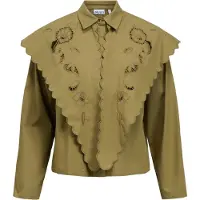 Object Broderie Anglaise Skjorte