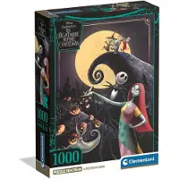 Clementoni Et Førjulsmareritt Disney Puslespill 1000 Stykker
