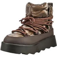 Blauer for woman. F6DOYLE01 Doyle 01 brown ankle boots (39), Flat, Laces, Casual
