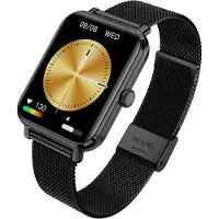 GARETT Smartklokke GRC CLASSIC svart stål