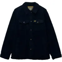 Superdry Retro Fleece Overshirt Skjorte Med Lange Ermer
