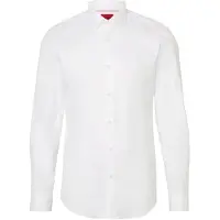 HUGO Kenno 10276637 Red Skjorte Med Lange Ermer
