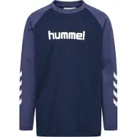 Hummel Logo Langarmet T-skjorte