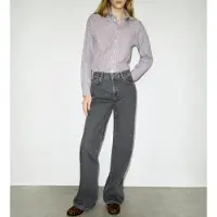 MAX&Co. for woman. 2626186033200 Gray Mcosenior loose-fit jeans (30), Casual, Grey, Viscose