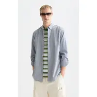 Scotch & Soda 182213 Regular Fit Skjorte Med Lange Ermer
