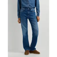 Pepe Jeans for woman. PL20510694AD Arrow straight jeans blue (25/30), Casual, Cotton, Denim