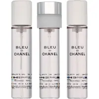 Chanel Bleu de Eau de Parfum påfyllingsspray 3 x 20 ml for menn