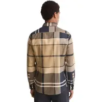 Barbour for man. MSH4980 Dunoon Tartan Tailored beige Shirt (L), Casual, Multicolor, Cotton, Long sleeve