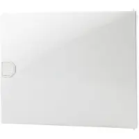 F-tronic 7220048 fordelingsport 1-rad, plate dør i plast, hvit, 1 stk