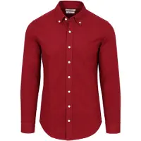 KING Essentials King Essentias The Tommy Skjorte Pomegranate Rød Bordeaux Størrese