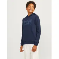 Jack & Jones Hettegenser - JjeCorp Noos - Navy Blazer/Jr/Large P - - 8 år (128) - Hettegenser