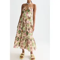 Scotch & Soda Ufu01427t Ermeløs Midikjole