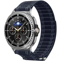 Spigen Fabric Band (hook-and-loop) - navy - Samsung Galaxy Watch 8 46mm/44mm/40mm