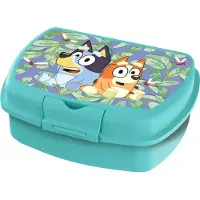 Bluey Matboks - Blå m. Trykk - - OneSize - Matboks